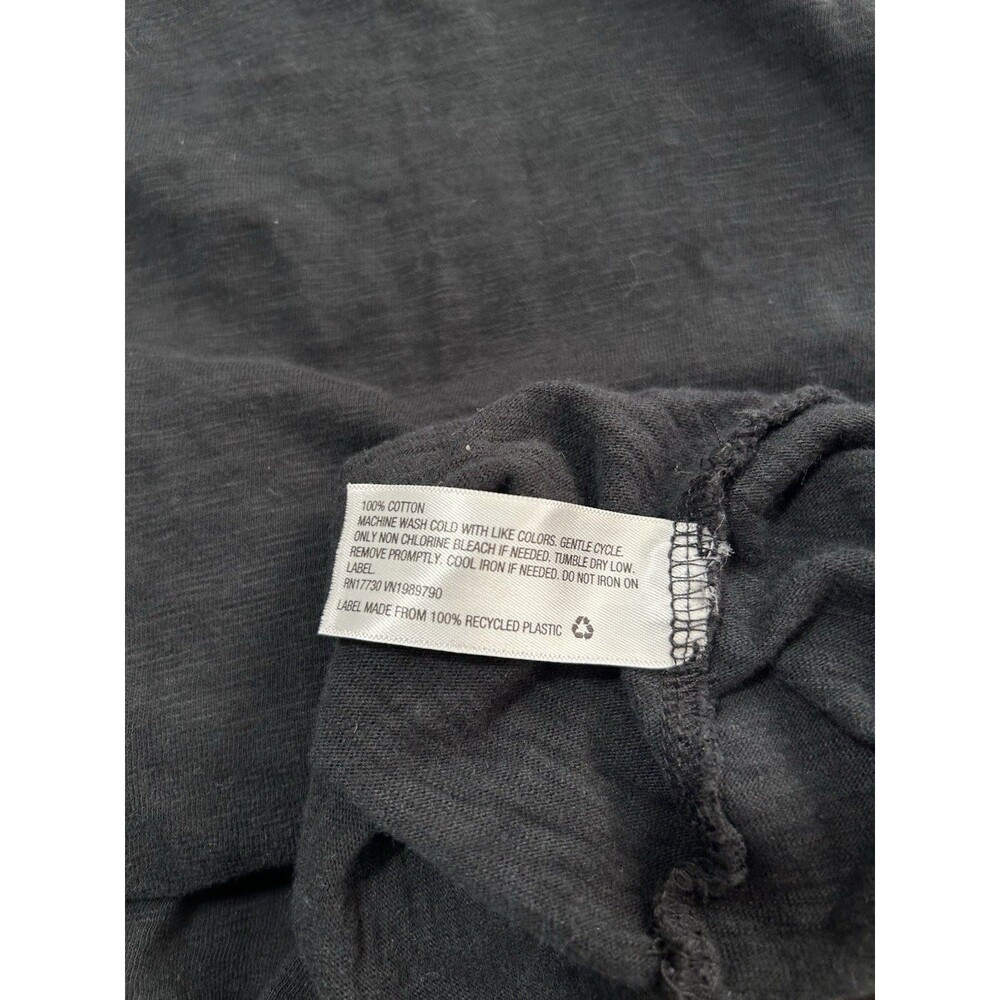 Cotton Slub Maxi Dress Black V-neck Universal Thread Women’s Size Small - Picture 6 of 10